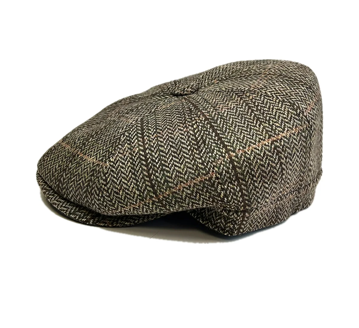 Beaumont 454 Camel newsboy cap, side