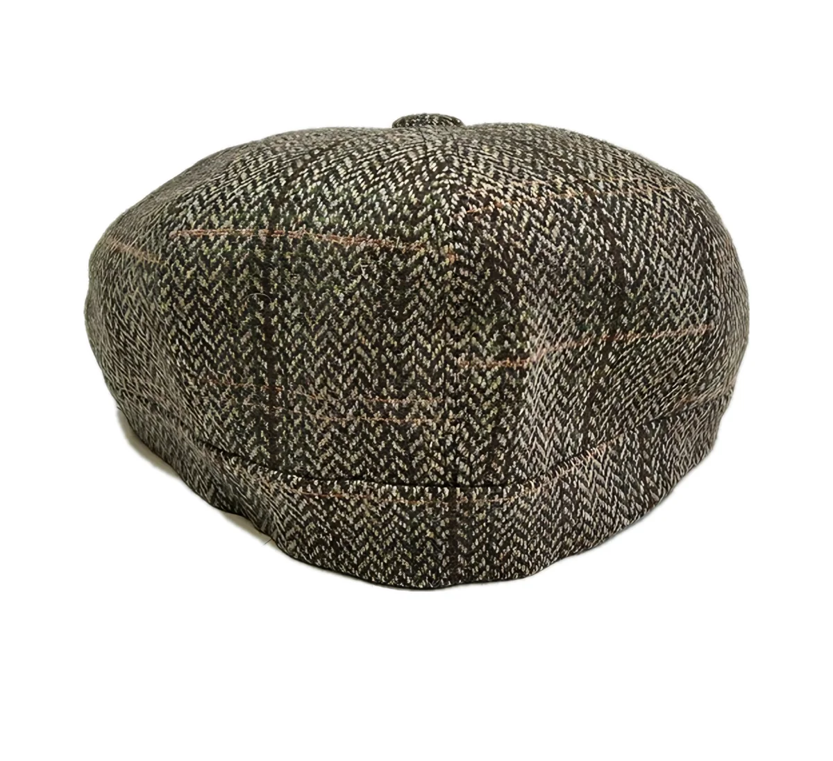 Beaumont 454 Camel newsboy cap, back