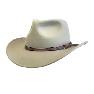 Grand Prairie Fawn hat, three-quarter view