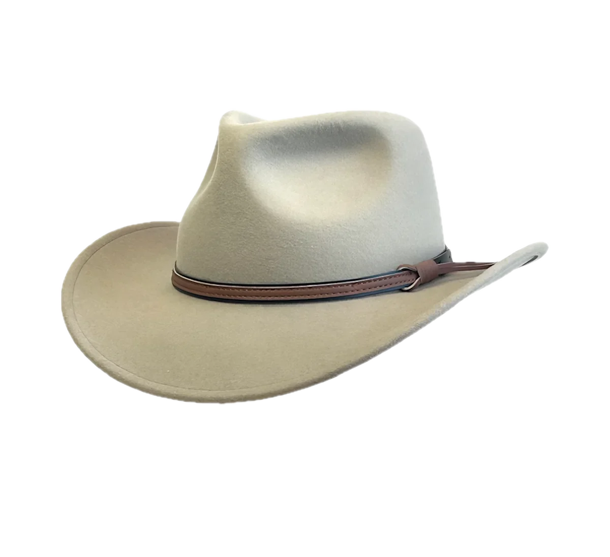 Grand Prairie Fawn hat, three-quarter view