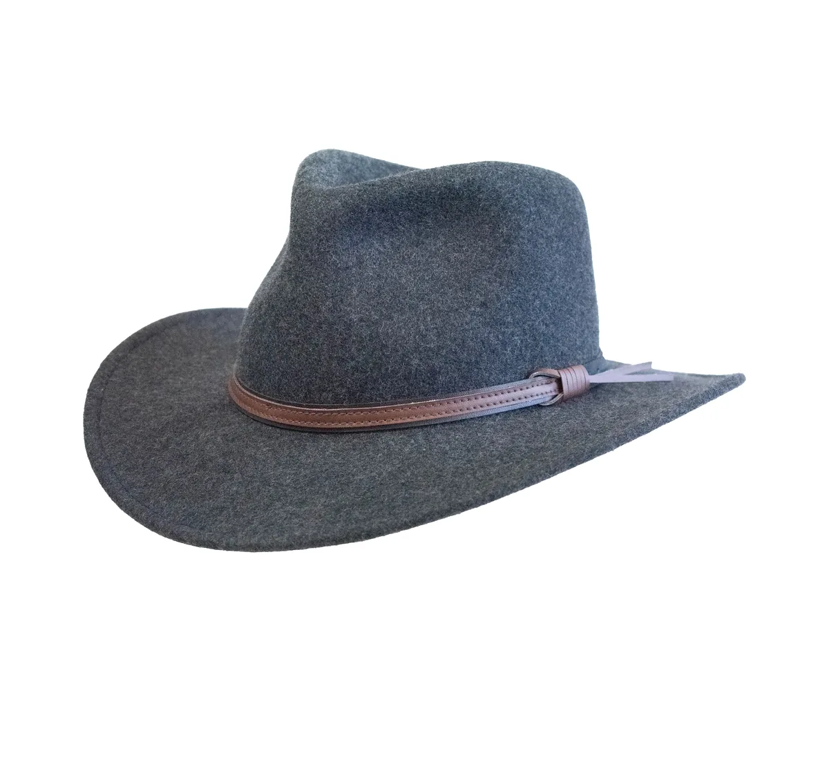 Grand Prairie Grey Mix hat, three-quarter view