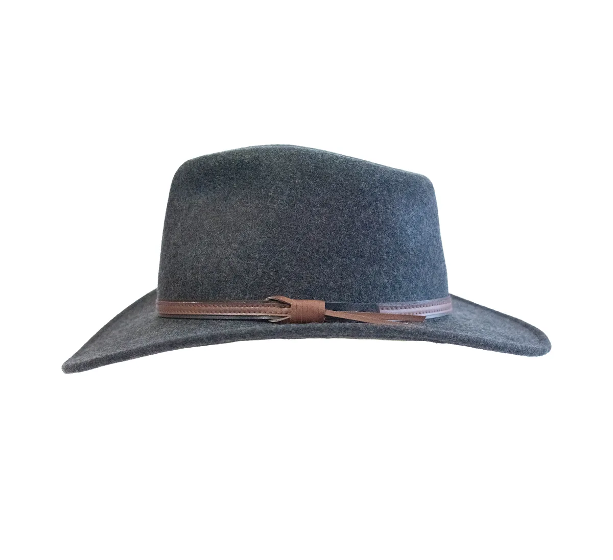 Grand Prairie Grey Mix hat, side