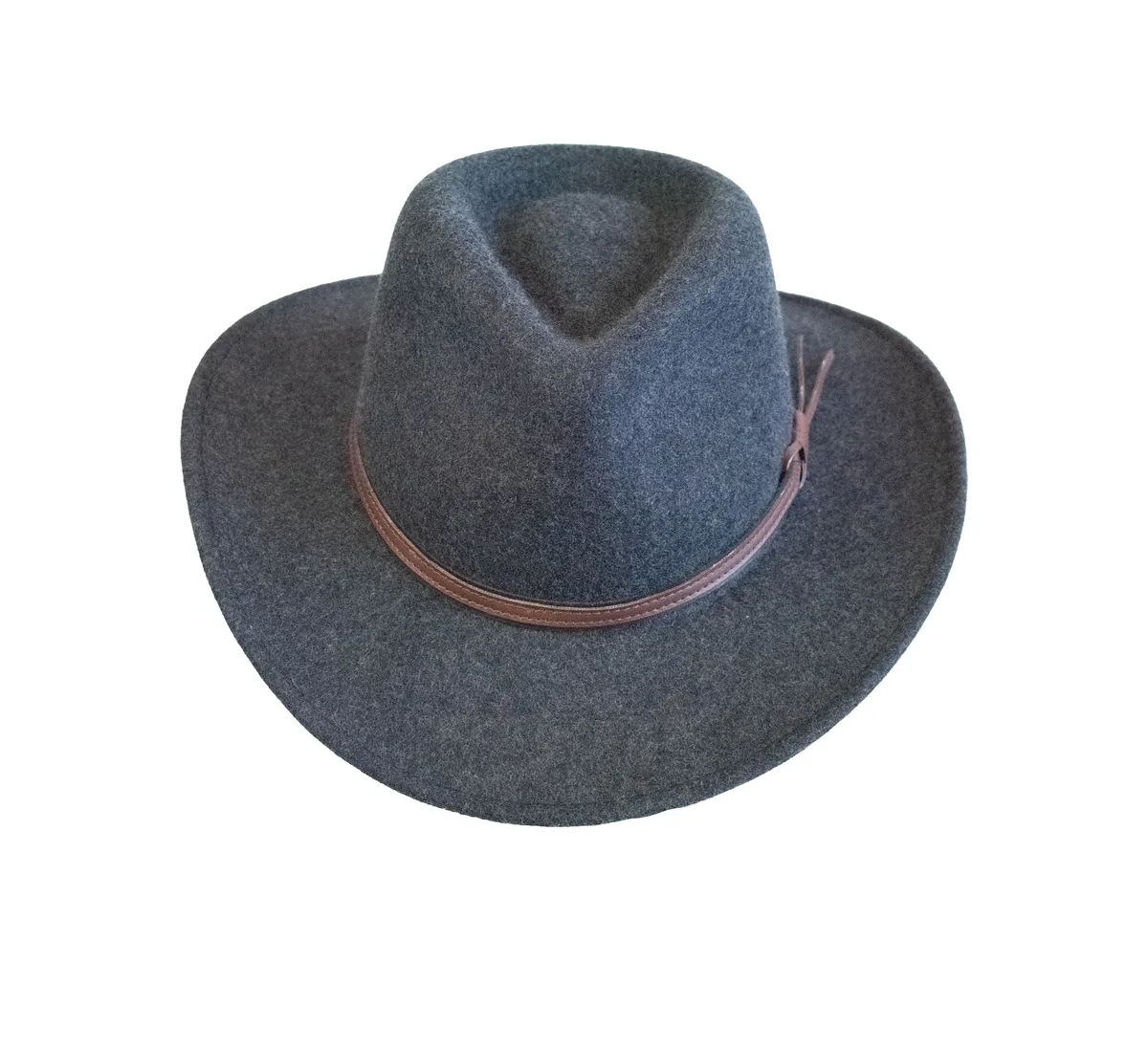 Grand Prairie Grey Mix hat, top