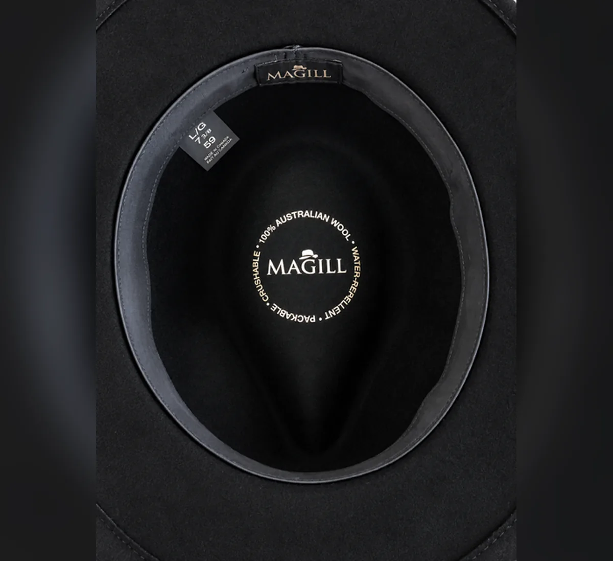 Waldorf Black hat, inside