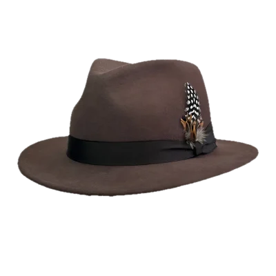 Waldorf Espresso hat, three-quarter view